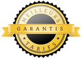 Badge-de-garantie-de-nos-meilleurs-tarifs-de-sac-en-kraft-à-poignées-torsadées-sur-Bordeaux-Paris-Avignon-Tulles
